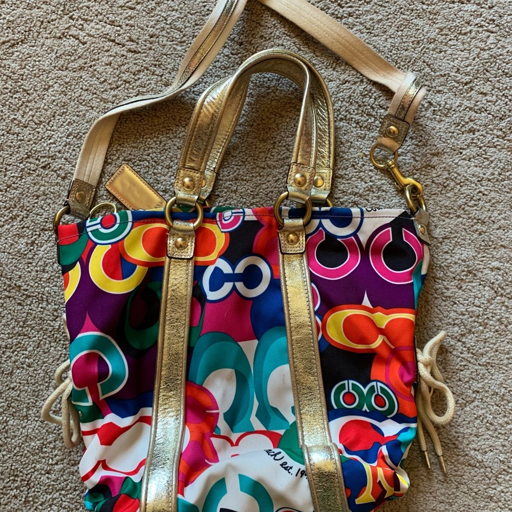 Authentic Coach Poppy Bag - Picture 9 of 10